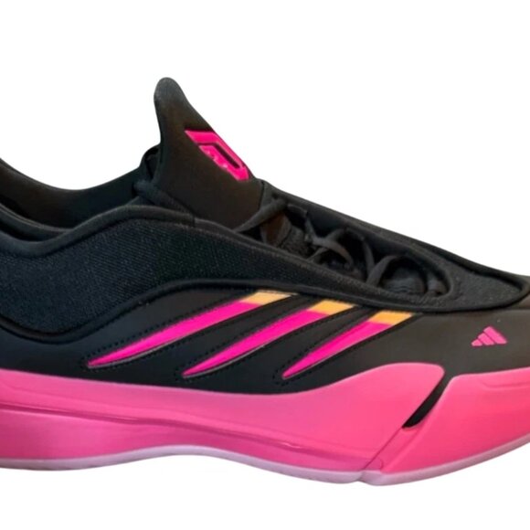 Adidas Dame 9 Miami Heat Vice Sz 11.5 Men Basketball Shoes Pink Black JQ7654 NEW main image 4